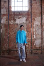 CAPRISH UZUN KOLLU TURKUAZ GÖMLEK - Görsel 2