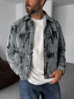 FLOK DESENLI CEKET - Görsel 2