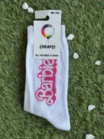 BARBIE BEYAZ SOKET ÇORAP