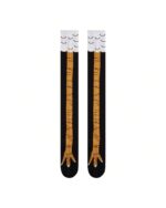 DZST TAVUK AYAĞI DIZÜSTÜ ÇORAP - Görsel 2