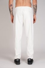 REGULAR FIT BEYAZ PANTOLON - Görsel 2