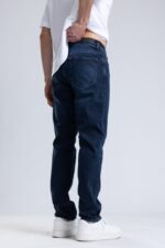 REGULAR FIT LACIVERT KOT PANTOLON - Görsel 3