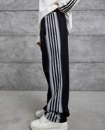 ŞERIT BASKILI SIYAH EŞOFMAN ALTI - Görsel 4