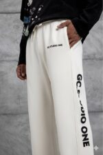 GC STUDIO BASKILI KREM EŞOFMAN ALTI - Görsel 4