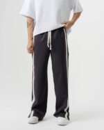 BAGGY FIT PARÇALI FÜME EŞOFMAN ALTI