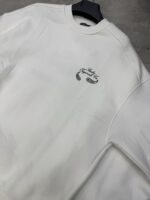 NAKIŞLI & BASKILI BEYAZ SWEATSHIRT - Görsel 2