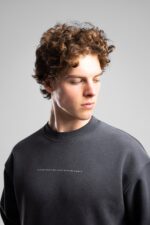 FADE YIKAMALI SIYAH SWEATSHIRT