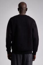 GOOD VIBES SIYAH SWEATSHIRT - Görsel 2