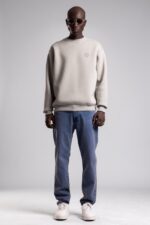 GOOD VIBES TAŞ RENK SWEATSHIRT - Görsel 4