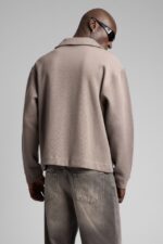 TRIKO BEJ CEKET - Görsel 4