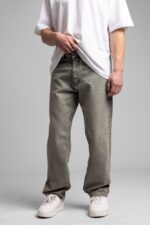 BAGGY FIT DENIM PANTOLON 5 - Görsel 4