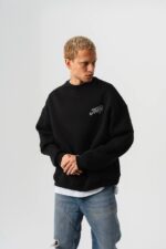 JJ BASKI SIYAH IÇI POLAR SWEATSHIRT - Görsel 3