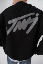 JJ BASKI SIYAH IÇI POLAR SWEATSHIRT - Görsel 2