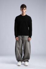 BASIC SIYAH TRIKO KAZAK - Görsel 4