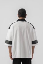 JERSEY SOCCER POLO YAKA BEYAZ TIŞÖRT - Görsel 2