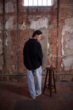 CAPRISH UZUN KOLLU SIYAH GÖMLEK - Görsel 2