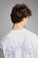 YAZI NAKIŞLI  BEYAZ TSHIRT - Görsel 3