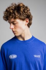 EXTRA CHANCE BASKILI MAVI TSHIRT - Görsel 2