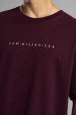 SUN KISSED SEA BORDO TSHIRT - Görsel 2