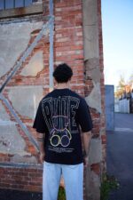 RULE AYICIK BASKILI SIYAH TIŞÖRT - Görsel 3