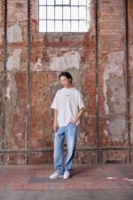 HUMAN BASKILI BEYAZ TIŞÖRT - Görsel 2