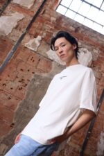 HUMAN BASKILI BEYAZ TIŞÖRT - Görsel 4