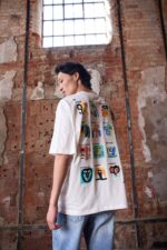 HUMAN BASKILI BEYAZ TIŞÖRT - Görsel 3