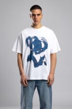 ÖN BASKILI BEYAZ TIŞÖRT