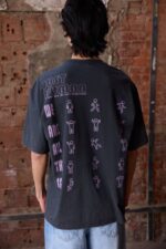 KARAKTER BASKI ANTRASIT TIŞÖRT - Görsel 2