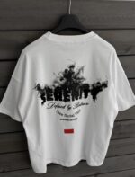 SERENITY BASKI & NAKIŞLI BEYAZ TIŞÖRT