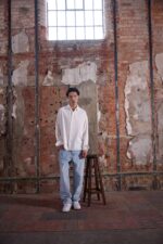 CAPRISH UZUN KOLLU BEYAZ GÖMLEK - Görsel 3