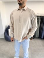 MODAL KUMAŞ BEJ GÖMLEK