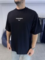 HUMAN BASKILI SIYAH TIŞÖRT - Görsel 3