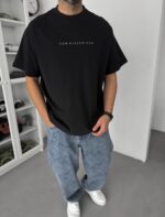 SUN KISSED SEA SIYAH TSHIRT