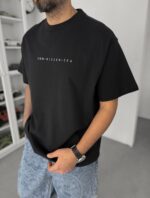 SUN KISSED SEA SIYAH TSHIRT - Görsel 2