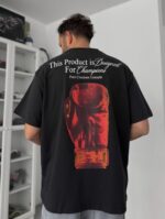 UNITED BOX BASKI SIYAH TSHIRT