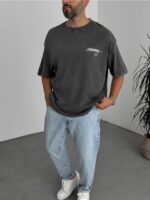 CATCH STUDIO YIKAMALI SIYAH TSHIRT - Görsel 2