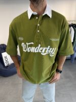 JERSEY WONDERFUL POLO YAKA YEŞIL TIŞÖRT