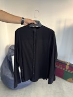 HAKIM YAKA SIYAH GÖMLEK