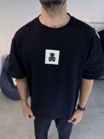 MINIMAL AYICIK PATCH BASKI TIŞÖRT