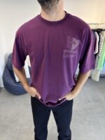 AYICIK BASKI & YIKAMALI BORDO TIŞÖRT - Görsel 2