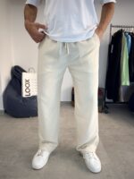 BAGGY FIT BEJ KETEN PANTOLON