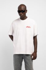 ZAR BASKI BEYAZ TSHIRT