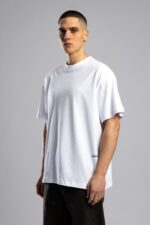 PRAISE THE LORD KABARTMA BASKI BEYAZ TSHIRT - Görsel 3