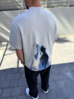 HUMAN BASKI TAŞ RENK TSHIRT - Görsel 3