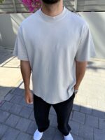 HUMAN BASKI TAŞ RENK TSHIRT - Görsel 2