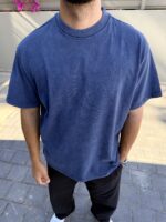DAY YIKAMALI LACIVERT TSHIRT - Görsel 2