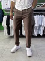 MADRIS REGULAR FIT KAHVERENGI PANTOLON