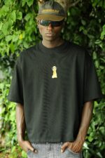 ÖRDEK BASKI SIYAH TSHIRT
