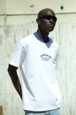 SET ME FREE BEYAZ - MAVI TSHIRT